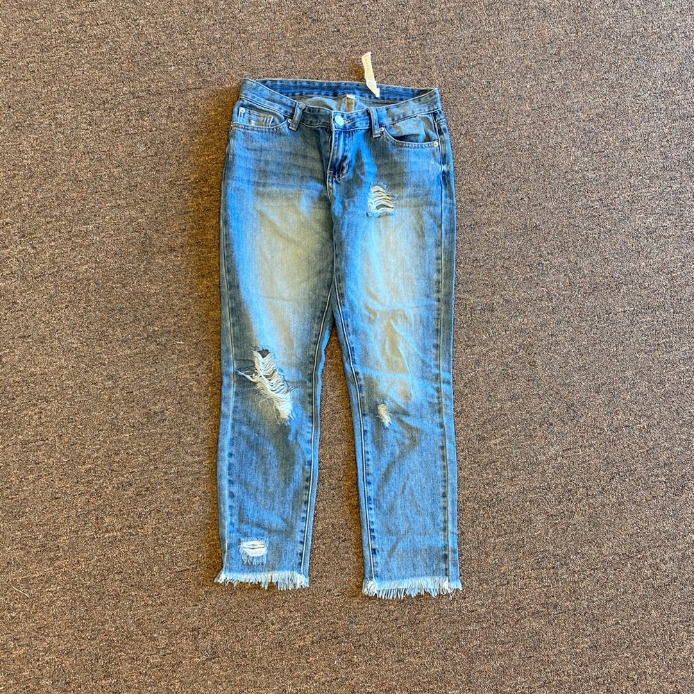 Ashley Mason Skinny Crop Jeans